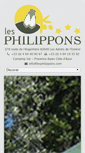 Mobile Screenshot of lesphilippons.com